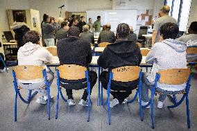 Edouard Geffray visit Gustave Ferrie High School - Paris AJ