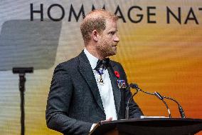 Prince Harry at True Patriot Love's National Tribute Dinner - Toronto