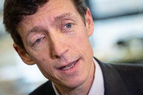 Edouard Geffray visit Gustave Ferrie High School - Paris AJ