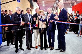 Politics at The Made in France Trade Show - Paris