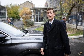 Edouard Geffray visit Gustave Ferrie High School - Paris AJ