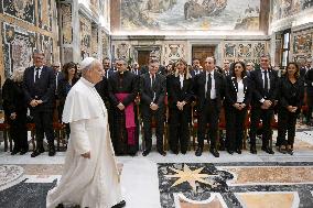 Pope Leo XIV Private Audience - Vatican