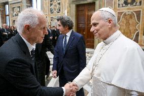 Pope Leo XIV Private Audience - Vatican