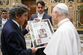 Pope Leo XIV Private Audience - Vatican