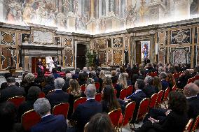 Pope Leo XIV Private Audience - Vatican