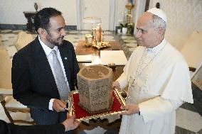 Pope Leo XIV Private Audience - Vatican