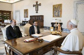 Pope Leo XIV Private Audience - Vatican