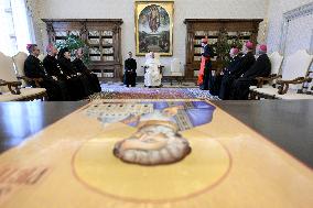 Pope Leo XIV Private Audience - Vatican