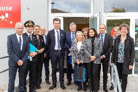 Minister Philippe Baptiste Visits Champollion University In Albi - France