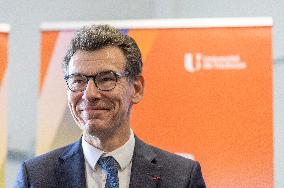 Minister Philippe Baptiste Visits Champollion University In Albi - France