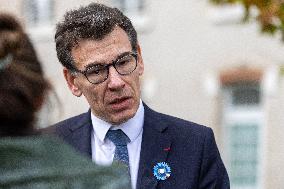 Minister Philippe Baptiste Visits Champollion University In Albi - France