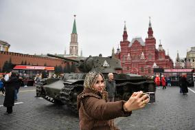 Outdoor Exhibition Commemorating Military Parade - Moscow