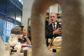 PM Mark Carney Visits Harbourfront Centre - Toronto