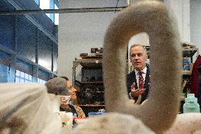 PM Mark Carney Visits Harbourfront Centre - Toronto