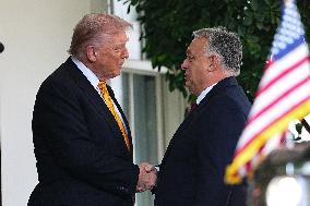Trump Welcomes PM Orban of Hungary