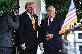 Trump Welcomes PM Orban of Hungary