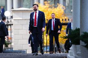 JD Vance Walks into the White House