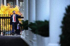 JD Vance Walks into the White House