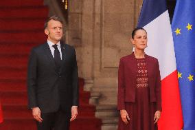 President Sheinbaum Meets President Macron - Mexico