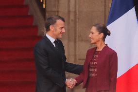 President Sheinbaum Meets President Macron - Mexico