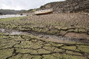 Low Water Level in Belesar Reservoir - Spain
