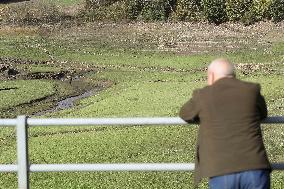 Low Water Level in Belesar Reservoir - Spain