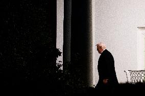 Trump Departs for Palm Beach, FL