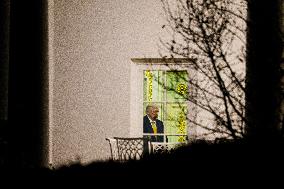 Trump Departs for Palm Beach, FL