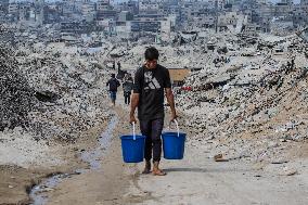 Situation in Jabalia - Gaza Strip