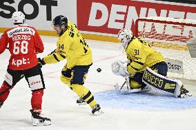 Euro Hockey Tour 2025 in Tampere, Finland - Sweden vs. Switzerland