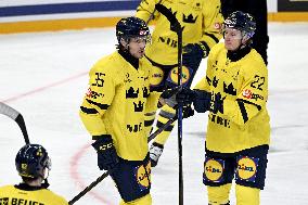 Euro Hockey Tour 2025 in Tampere, Finland - Sweden vs. Switzerland