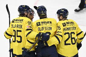 Euro Hockey Tour 2025 in Tampere, Finland - Sweden vs. Switzerland