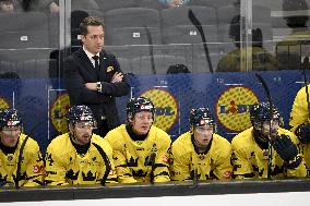 Euro Hockey Tour 2025 in Tampere, Finland - Sweden vs. Switzerland