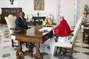 Pope Leo XIV Meets President Of South Africa - Vatican