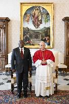 Pope Leo XIV Meets President Of South Africa - Vatican