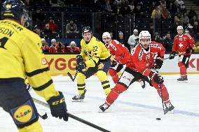 Euro Hockey Tour 2025 in Tampere, Finland - Sweden vs. Switzerland