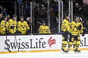 Euro Hockey Tour 2025 in Tampere, Finland - Sweden vs. Switzerland