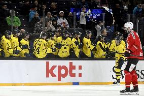 Euro Hockey Tour 2025 in Tampere, Finland - Sweden vs. Switzerland