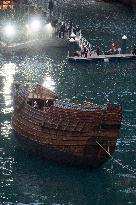 16th Century Basque Whaler Replica Launching- Pasaia