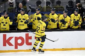 Euro Hockey Tour 2025 in Tampere, Finland - Sweden vs. Switzerland
