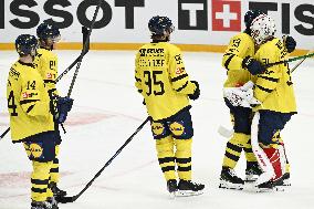 Euro Hockey Tour 2025 in Tampere, Finland - Sweden vs. Switzerland