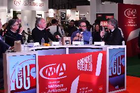 Les Grandes Gueules TV Show at The Made in France Exhibition - Paris