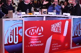 Les Grandes Gueules TV Show at The Made in France Exhibition - Paris