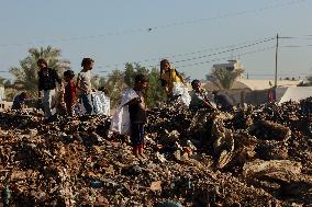 Gaza Scrap Search Amid Crisis