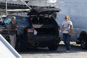 King Juan Carlos I Attending 7 Liga Espanola de 6 Metro - Spain