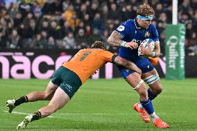 RUGBY - Quilter Nations Series - Italy vs Australia