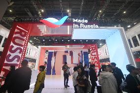 Russian National Pavilion at 8TH CIIE in Shanghai