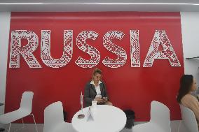 Russian National Pavilion at 8TH CIIE in Shanghai