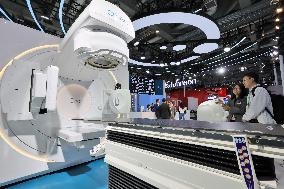 Medical Equipment Exhibition Area at 8TH CIIE in Shanghai