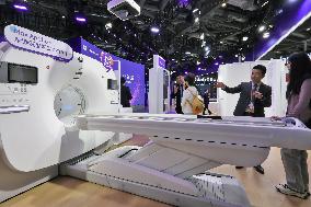 Medical Equipment Exhibition Area at 8TH CIIE in Shanghai